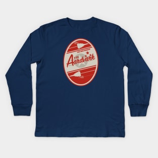 F-111 Aardvark Patch Kids Long Sleeve T-Shirt